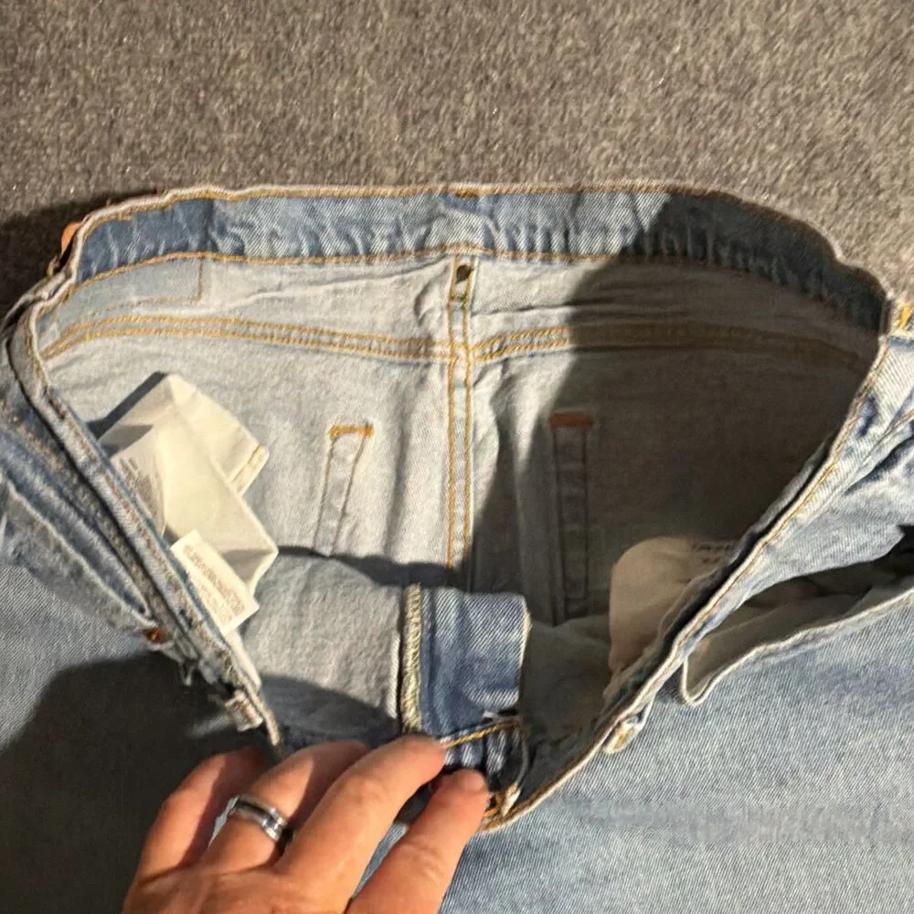 Vtg Levis 512 Denim Jeans Mens 36x34 Blue Straight 5 Pocket Made Mexico Y2K